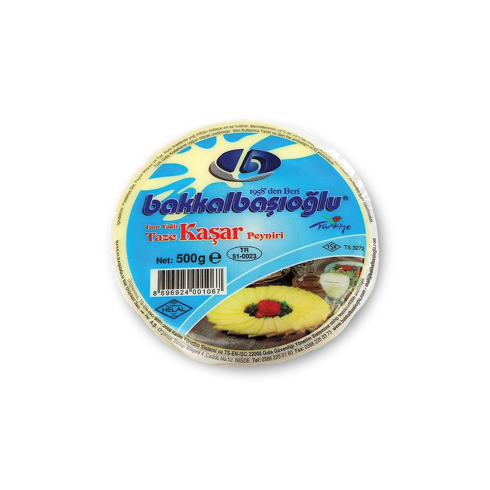 KAŞAR PEYNİRİ 500 gr